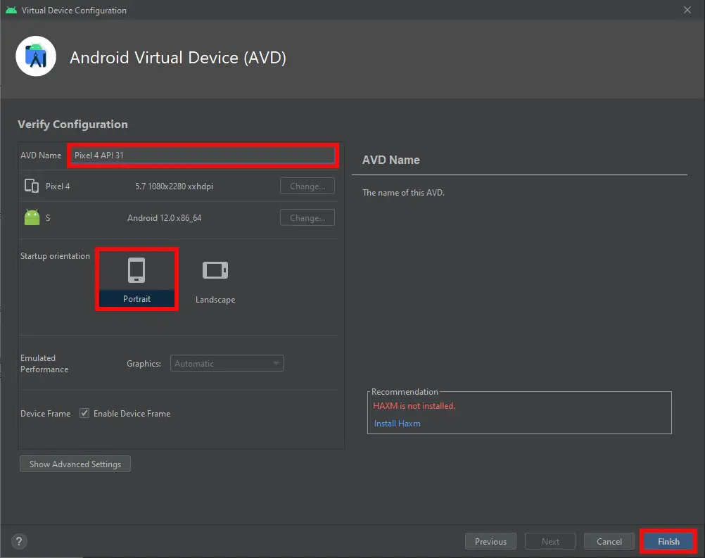word image 15831 6 Create an Intune enrolled Test Device with Android Studio 10